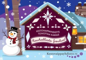 Read more about the article Kestovaippayhdistyksen Joulukalenteri tulee taas!
