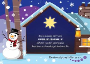Read more about the article Yhdistyksen joulukalenterin ensimmäiset luukut on jo avattu!
