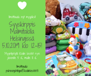 Read more about the article Syyskirppis Malmitalolla la 5.10. klo 12-15