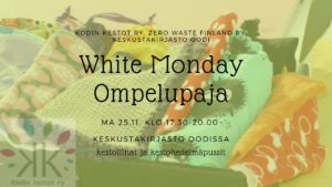 Read more about the article White Monday 25.11.2019
