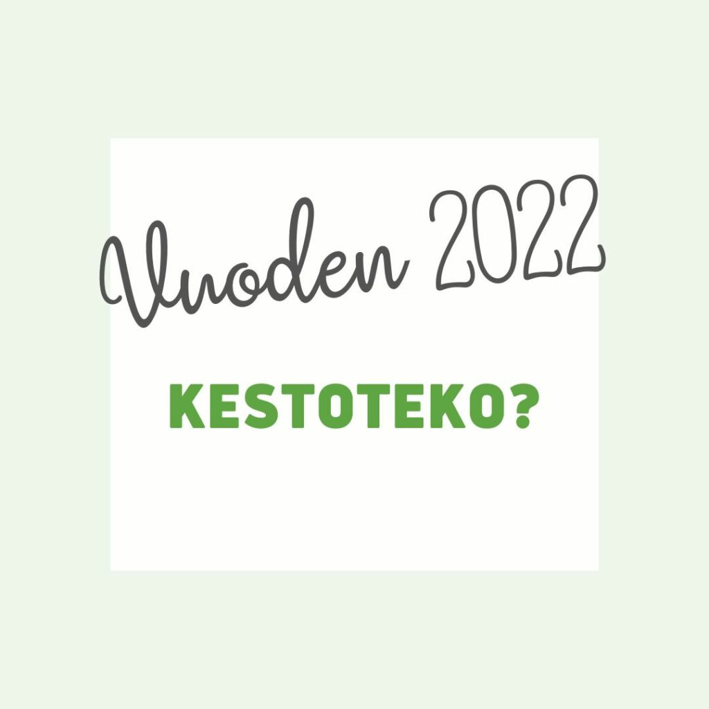 Read more about the article Ehdotuksia Vuoden 2022 Kestoteko -palkinnon saajaksi