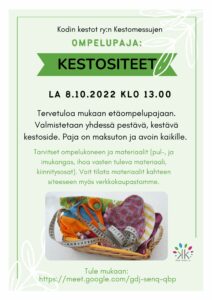 Read more about the article Kestomessujen ompelupajat