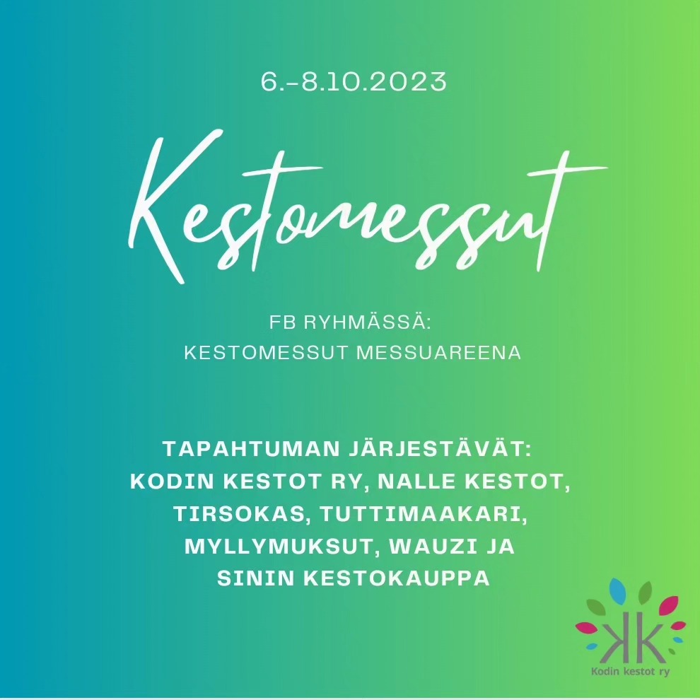 You are currently viewing Tule mukaan Kestomessuille!