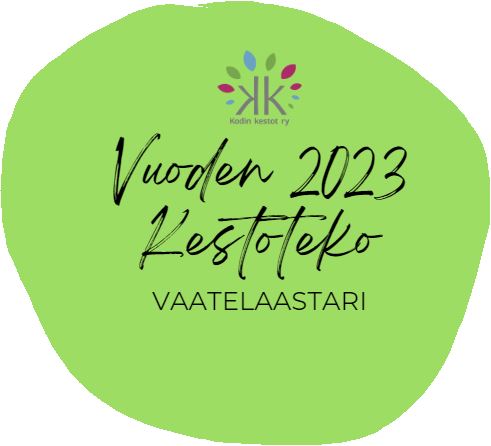 Read more about the article Vuoden Kestoteko 2023: Vaatelaastari