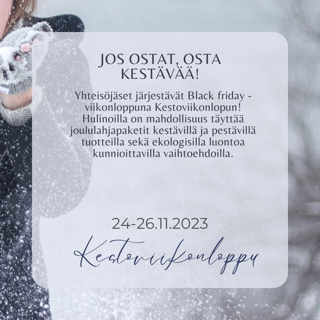 You are currently viewing Kestoviikonloppu 24.-26.11.2023