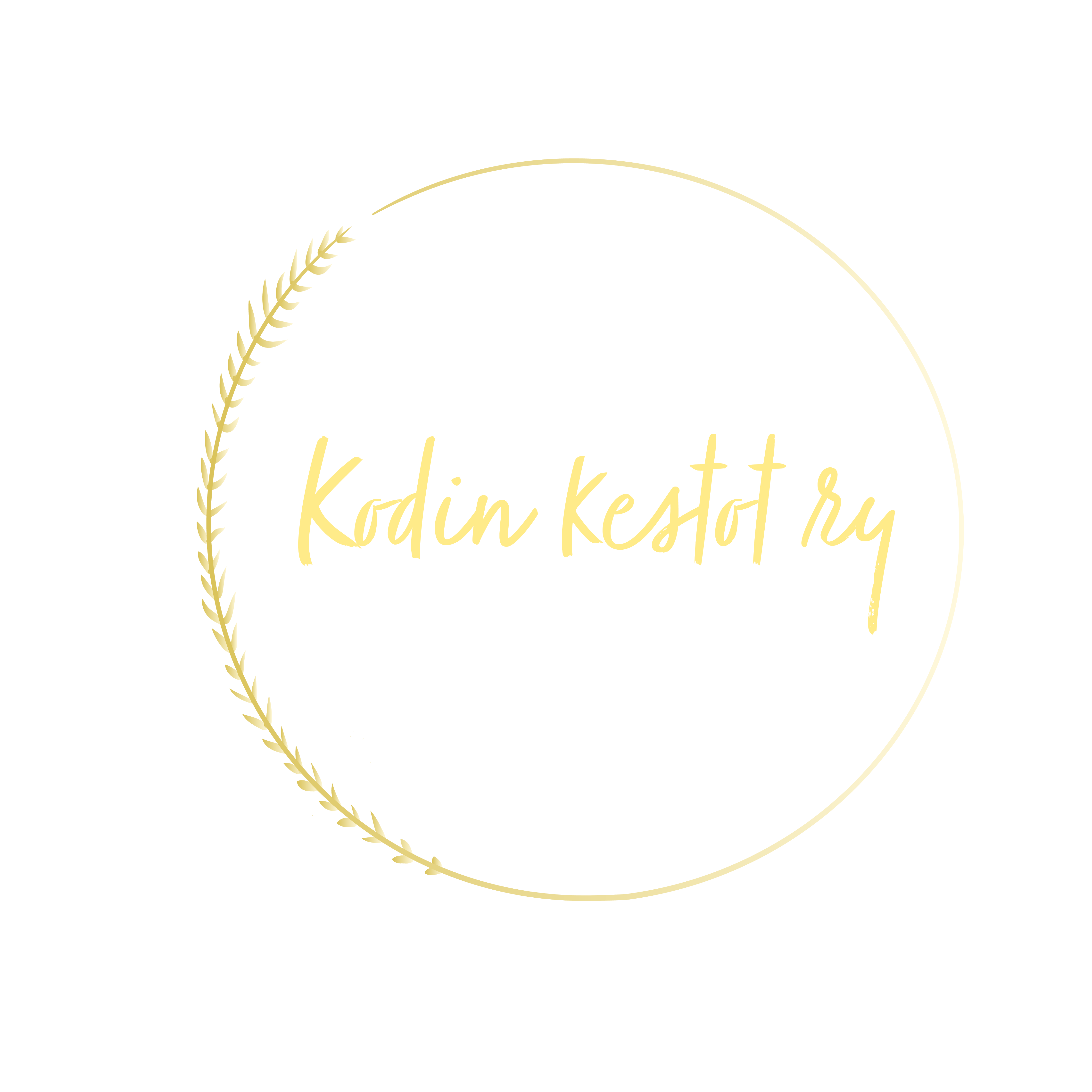 Kodin kestot ry juhlavuosilogo